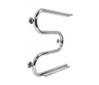 Полотенцесушитель Laris Змеевик 25 РС3 500 х 500 с 2-мя полками 1/2''
