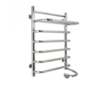 Laris Standard P7 500 x 660 Heated Towel Rail with Electric Shelf Left