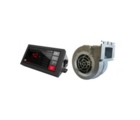 Комплект автоматики котла KG Elektronik SP-30 PID (c датчиком выхлопа) + вентилятор Nowosolar NWS-10