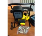 Gas station for refueling and pumping diesel fuel with a 2200 WAT Geko Mini pump