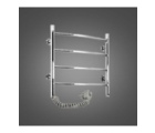 Laris Classic P5 Heated Towel Rail 450 x 500mm Electric Left